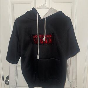 Black and White Hoodie